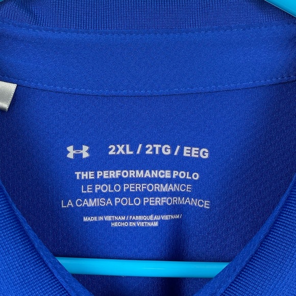 Men’s under Armour golf polo shirt 2XL - Picture 4 of 8